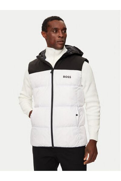 BOSS Men's Vest 50522646 White