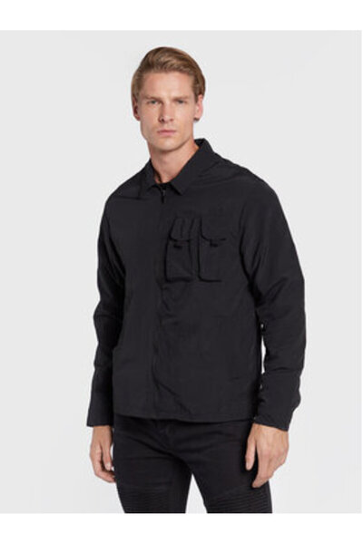 Brave Soul Men's Transition Jacket MJK-OTLEYBLACK Black