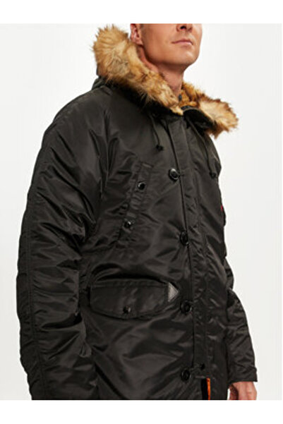 Alpha Industries Men's Winter Jacket 103141 Black