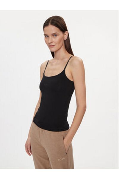 BOSS Top pentru femei 50515601 Negru