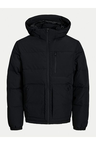 Jack & Jones Jachetă de iarnă pentru bărbați Jack Jones 12258416 Neagră