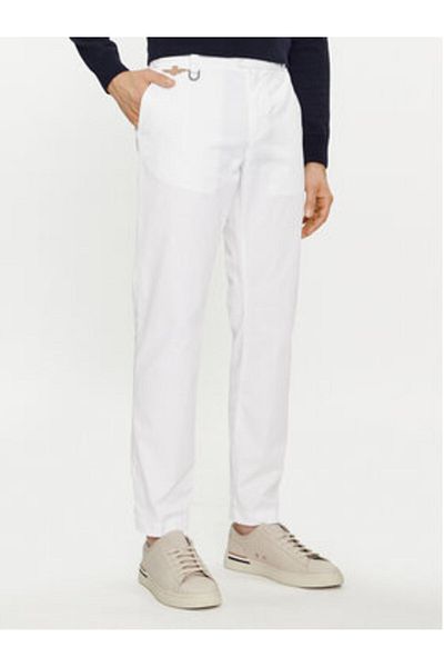 Aeronautica Militare Men's Chinos 241PA1597CT3293 White