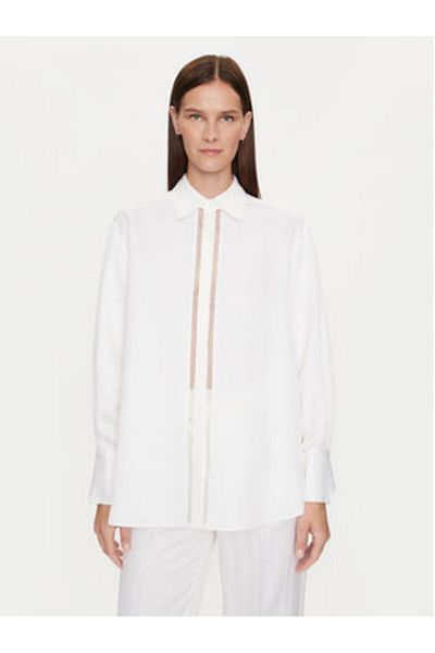BOSS Women's Shirt 50514716 White