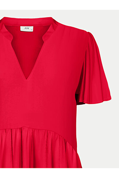 JDY Women Summer Dress 15257228 Red
