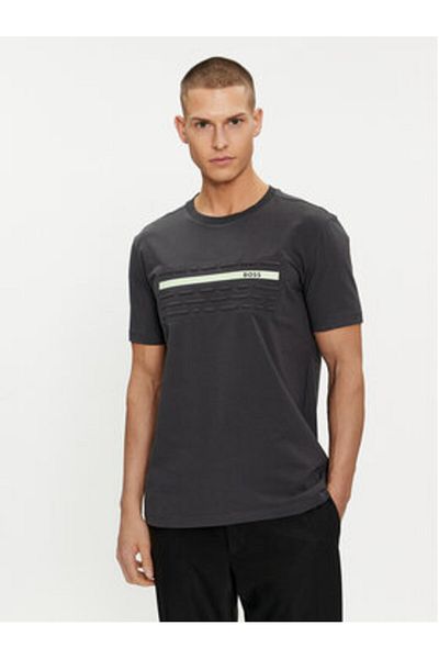 BOSS boss Men's T-Shirt 50513010 Gray