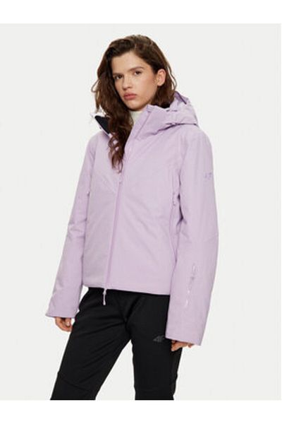 4F Women's Ski Jacket 4FWAW24TTJAF582 Purple