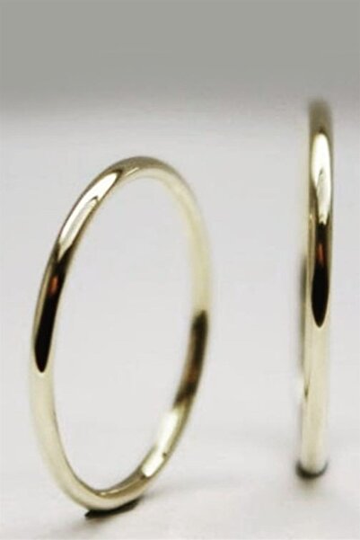 Cem Aykan Kuyumculuk 2 Mm Düz Bombe Çift Alyans - Ak595