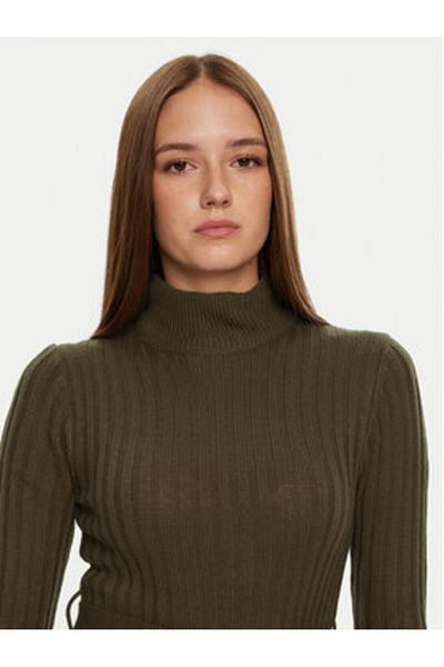 Brave Soul Rochie tricotată pentru femei LKD-230MURPHYB kaki