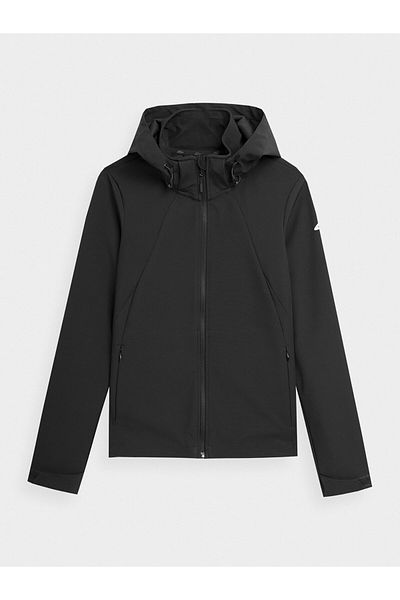 4F Women's Softshell Jacket TSOFF152 Black