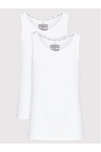 Calvin Klein underwear Men's Set of 2 tank tops 000NB1099A White