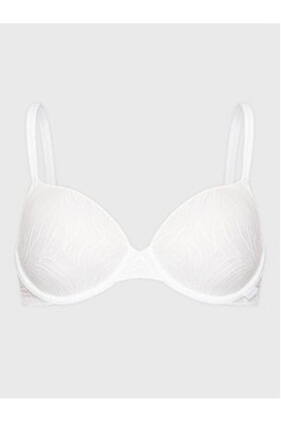 Calvin Klein Sutien cu armătură pentru femei 000QF6875E Alb