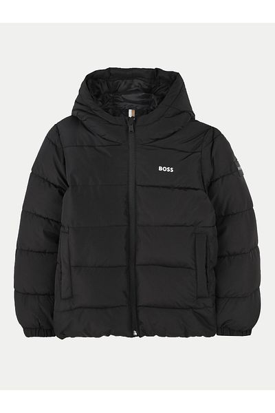 BOSS Boy Winter Jacket J51237 Black