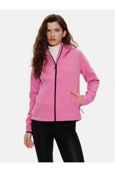 4F Women's Softshell Jacket 4FWAW24TSOFF285 Pink