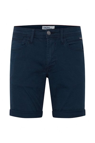 Blend Pantaloni scurți din material bărbătesc 20713333 Albastru marin