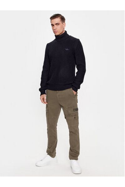 Aeronautica Militare Golf pentru bărbați 232MA1455L509 Albastru marin