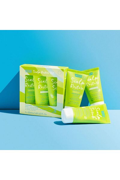 Umberto Giannini Anti-dandruff set, travel size, Scalp Restore Kit, Umberto Giannini, 3 x 50 ml