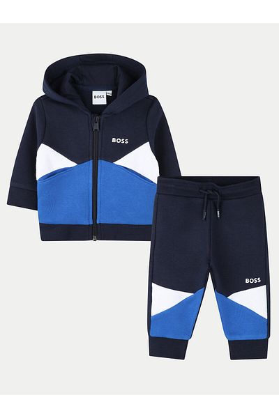 BOSS Trening pentru băieți J51262 Bleumarin