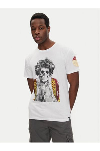 Brave Soul Tricou bărbătesc MTS-149CAPITOL Alb