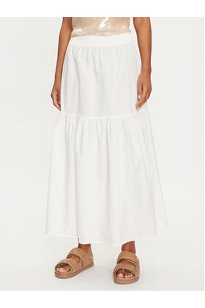 Vero Moda Fustă de damă în formă de A 10303657 Alb