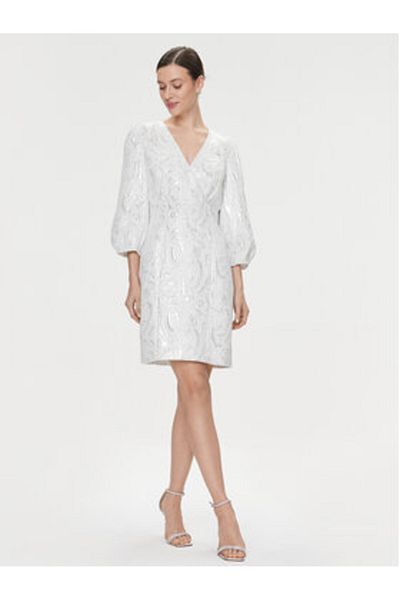 Bruuns Bazaar Rochie de cocktail pentru femei BBW3661 albă