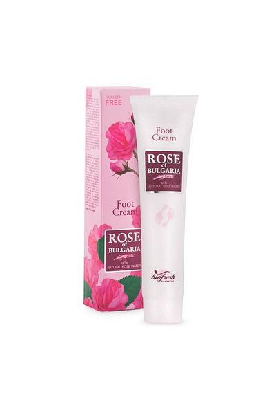 Biofresh Cremă pentru picioare, Trandafir de Bulgaria, 75 ml