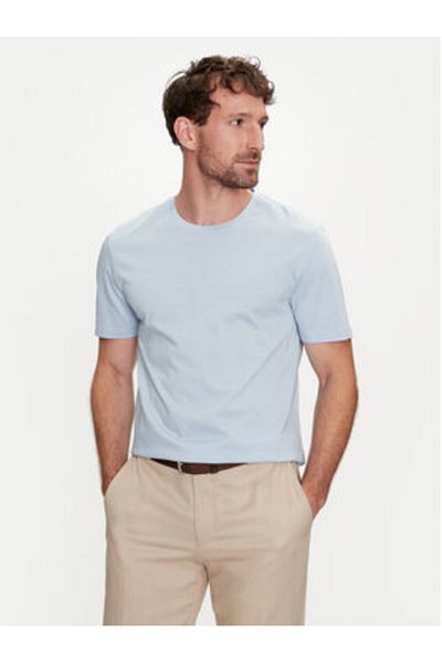 BOSS Men's T-Shirt 50468395 Light Blue
