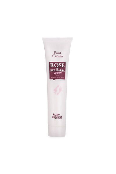 Biofresh Cremă pentru picioare, Trandafir de Bulgaria, 75 ml