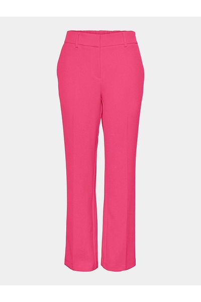 YAS Women's Fabric Trousers 26030744 Pink