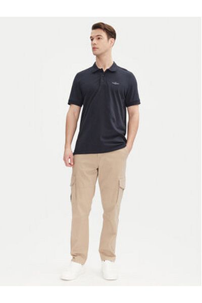 Aeronautica Militare Polo bărbătesc 251PO1843P191 Albastru marin