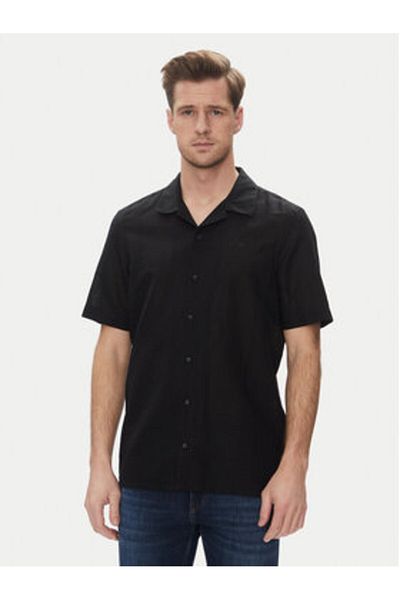 Calvin Klein Cămașă bărbătească K10K114197 Neagră