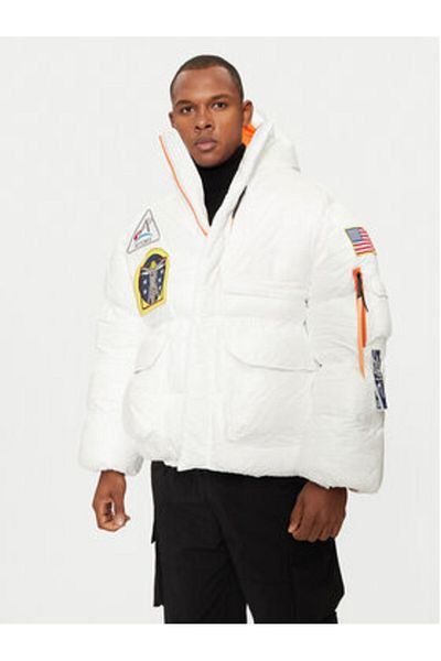 Alpha Industries Jachetă de iarnă pentru bărbați 148136 Alb