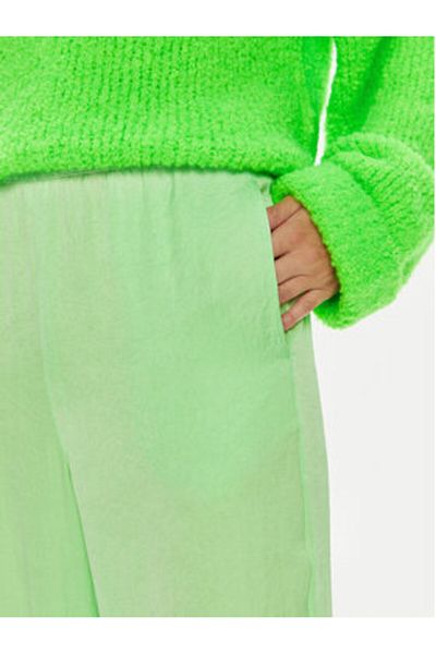 American Vintage Pantaloni din material textil pentru femei WID10DE24 Verde