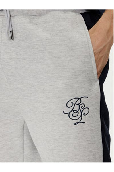 Brave Soul Pantaloni de trening pentru bărbați MJS-516ALSTON gri