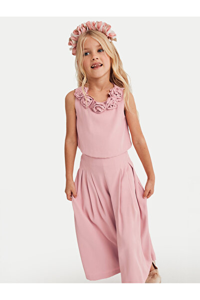 Abel & Lula abel lula Girl Set top and pants 5233 Pink