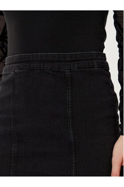 Vero Moda Fustă din denim pentru femei 10321775 Negru