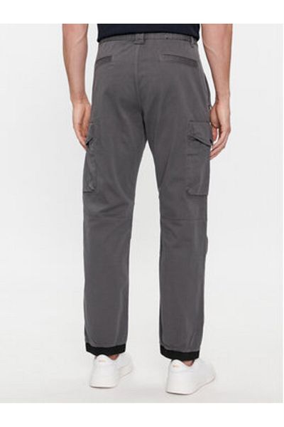 BOSS Men's Fabric Trousers 50509100 Gray