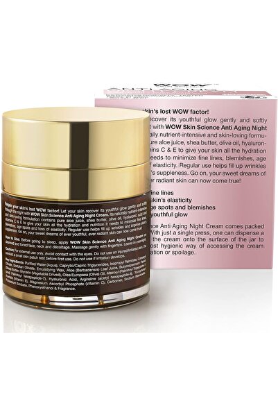 WOW Skin Science WOW Skin Science Anti Aging Night Cream 50ml