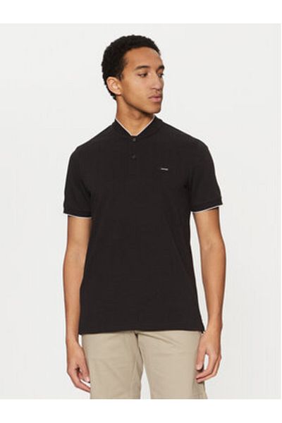 Calvin Klein Polo pentru bărbați K10K114139 Negru