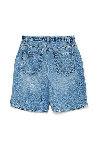 Vero Moda Vero Moda Pantaloni scurți din denim pentru femei 10326196 Albaștri