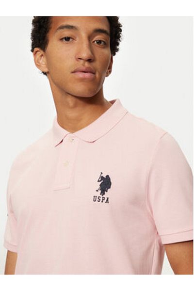 U.S. Polo Assn. us polo assn Mens Polo MUP3313-Y3C Pink