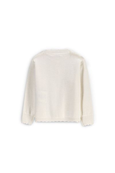 Coccodrillo Girl Cardigan WC5172203EBG Ecru