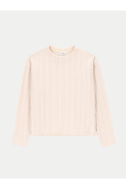 Coccodrillo Hanorac pentru fete ZC4133001EPG Ecru