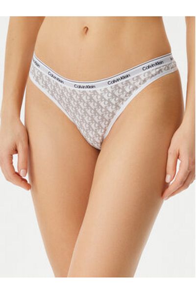 Calvin Klein calvin klein underwear Women's Thong 000QD5043E Ecru