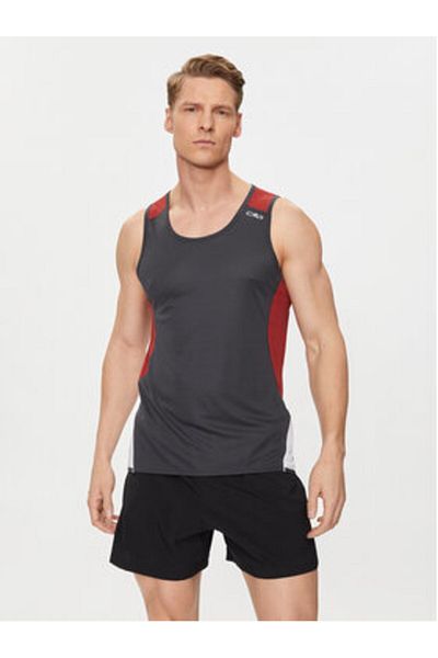 CMP Men's Tank top 33N6697 Gray