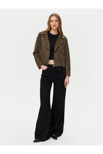 Vero Moda Jachetă din piele ecologică pentru femei 10300938 maro
