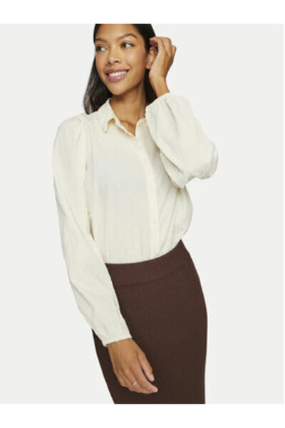 VILA vila Women's Shirt 14102572 Ecru