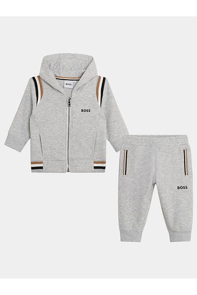 BOSS Boy Tracksuit J50630 M Gray