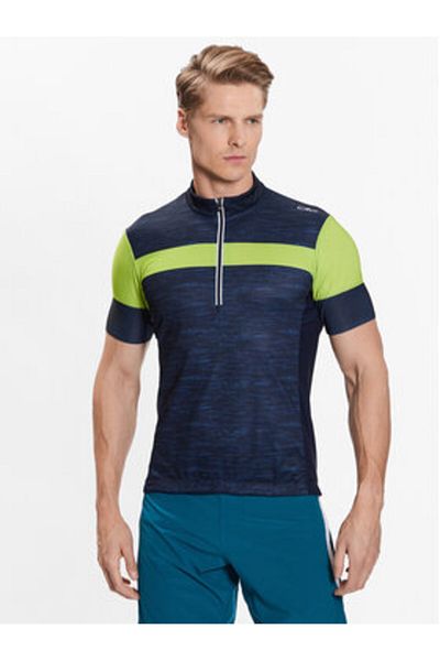 CMP Tricou ciclism pentru bărbați 33N6777 albastru