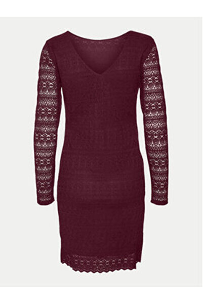 Vero Moda Women's Cocktail dress 10315445 Burgundy