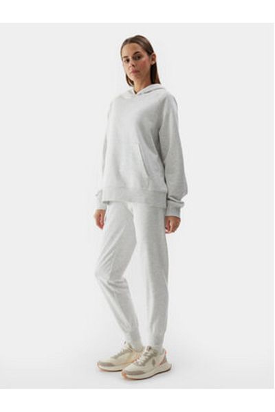4F Pantaloni de trening pentru femei 4FWSS24TTROF606 Gri